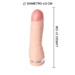 Alexander grande Prótesis hueca con recubrimiento de silicona (PH-M08)
