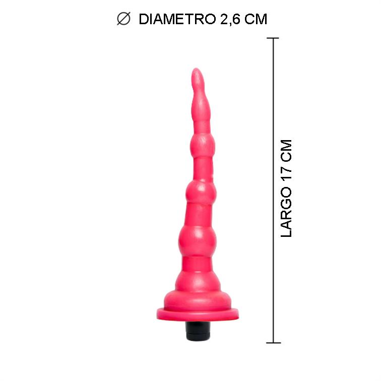 Imagen29 Plug Anal Pino fino Micro vibro (V-154) - Imagen 1