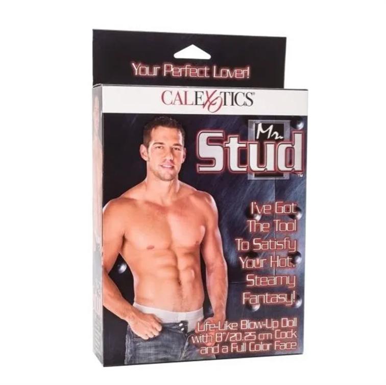 Imagen43 Muñeco Inflable Calexotics Mr Stud Con Pene Inflable (MI-MS) - Imagen 1