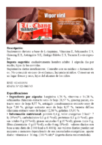 Li Chang – Vigor Masculino Caja 8 unidades (LCx8) - Imagen 2