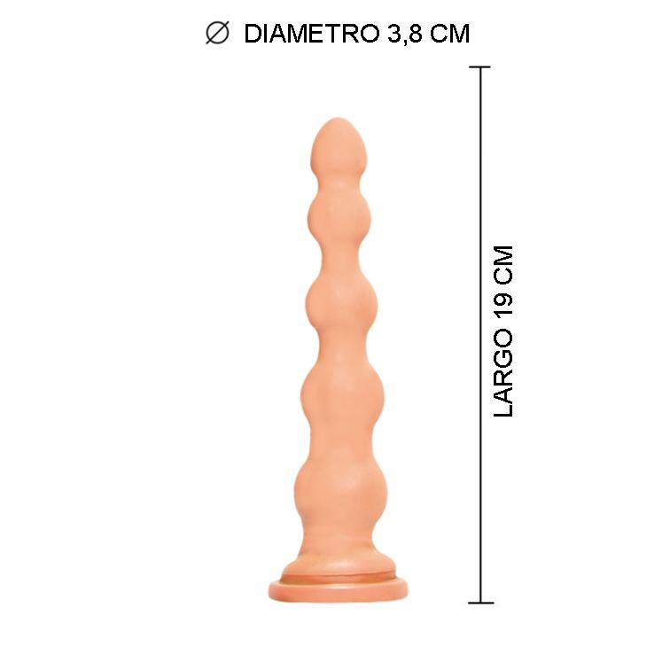sexo anal que lubricante usar PLUG ANAL GEMA - RAINBOW - LARGO main image 0