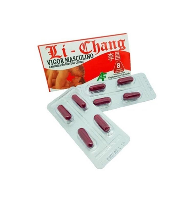 li x 8 Li Chang – Vigor Masculino Caja 8 unidades (LCx8) - Imagen 1