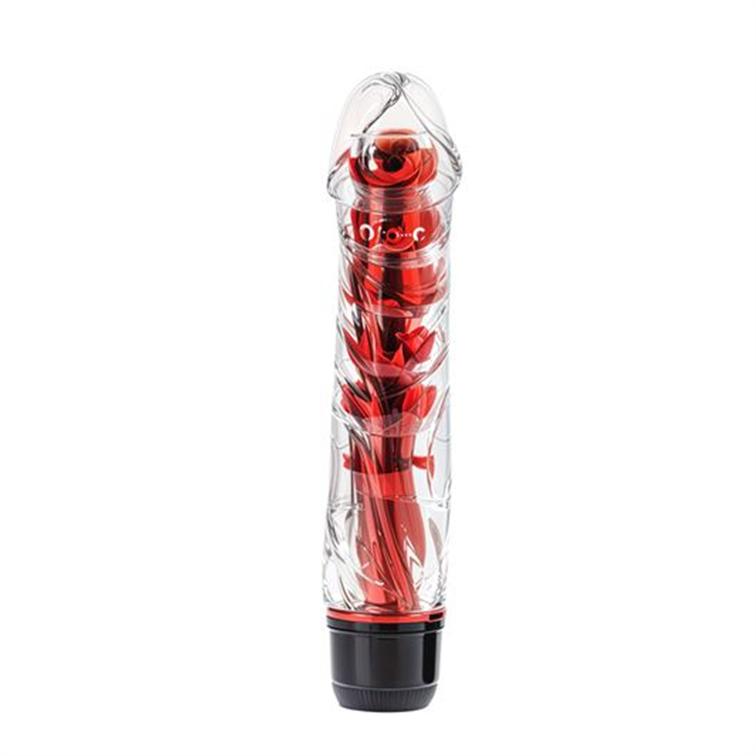 Imagen337 Vibrador con funda trasparente 1 (IP-005) - Imagen 1