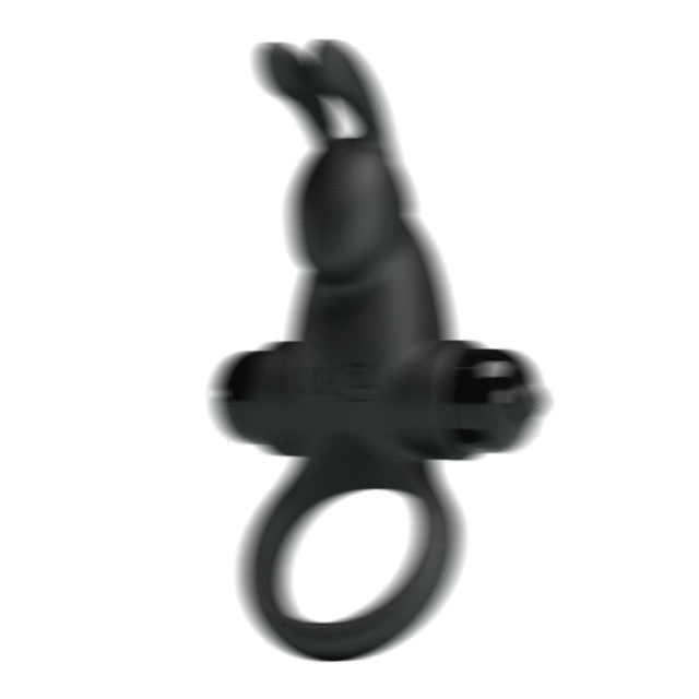 BI-210204-3 Pretty Love - Anillo Rabbit Negro (PL-08/N) - Imagen 1