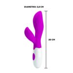 Pretty Love Vibrador Rabbit Newman (PL-R-06) - Imagen 2