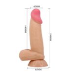 Pretty Love – Realistico Vertebrado de 7.6 pulgadas con piel movil y ventosa (PL-RVS-76) - Imagen 2
