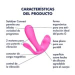 Satisfyer Top Secret Plus – Vibrador Doble estimulación USB recargable y Control por App y carga USB (SF-TS+) - Imagen 2