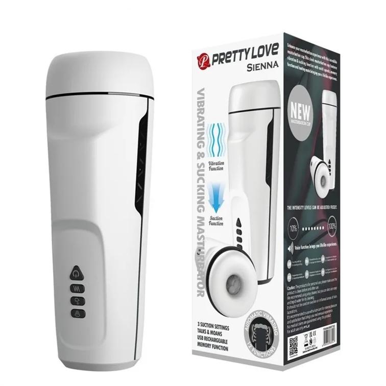 Imagen7 Pretty Love – Sienna Masturbador Vibrador Succionador USB recargable (PL-SIENNA) - Imagen 1