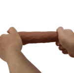 Pretty Love – Funda Extensora de 2 pulgadas Moreno con Anillo Testicular (PL-FA-02-M) - Imagen 7