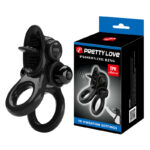 Pretty Love – Anillo Doble con Lengua Est. de Clitoris (PL-21)