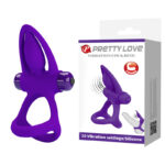 Pretty Love – Anillo Doble con Aguijon Est. de Clitoris (PL-23)