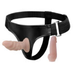 Arnes Femenino Baile con 2 dildos intercambiables Modelo 2 (AF-BL-D2-M2) - Imagen 2