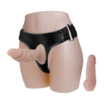 Arnes Femenino Baile con 2 dildos intercambiables Modelo 2 (AF-BL-D2-M2)